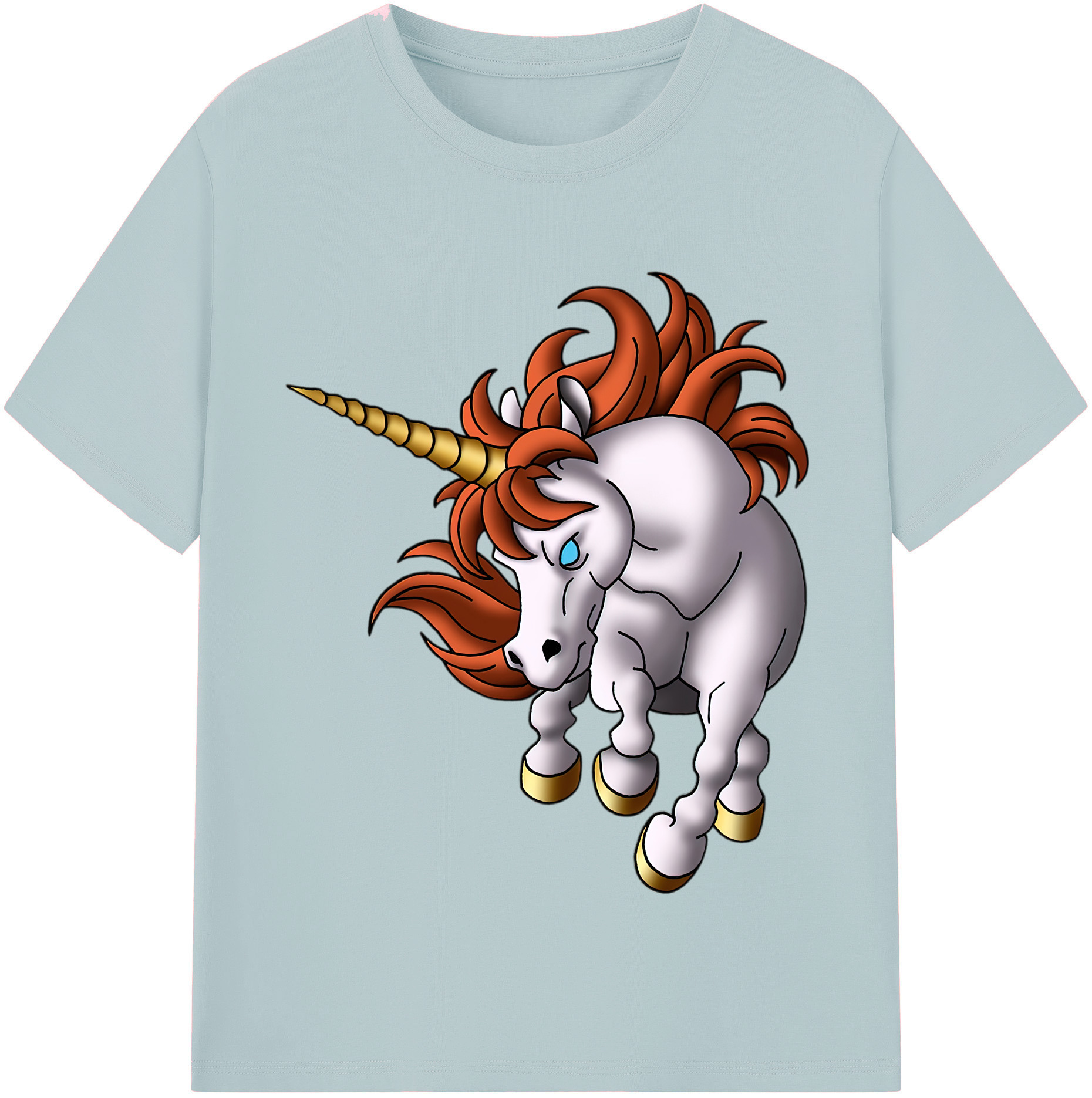 （画像用） ドラゴンクエスト Doragon Kuesuto Dragon Quest 綿100％半袖Tシャツ（フロントプリント）